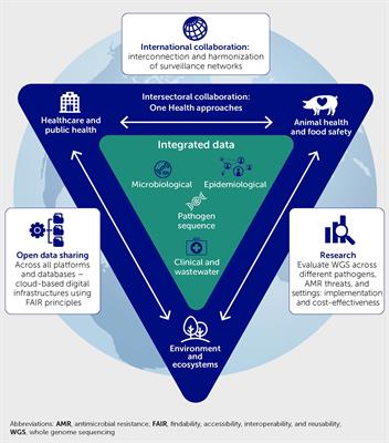 Real-time genomic surveillance for enhanced control of infectious diseases and antimicrobial resistance